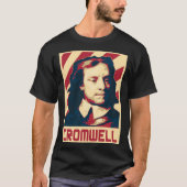 Oliver Cromwell English General and Stateman Tシャツ (正面)