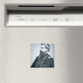 Oliver Otis Howard （写真b/w） マグネット (インサイチュ (食洗機))