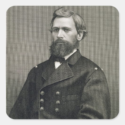 Oliver Otis Howard (1830-1909)、ロバート刻印 スクエアシール (正面)