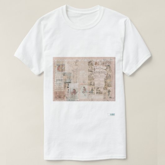 Oliver pink フロント tシャツ (デザイン正面)