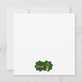 Oliver The Otter Picking Shamrocks – 聖パトリック (裏面)