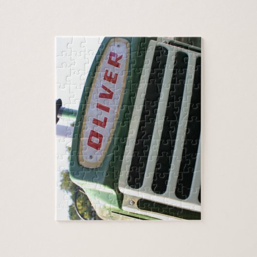 Oliver tractor puzzle unique gift ideas ジグソーパズル (縦)
