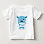 Oliver's Monster Calling Card ベビーTシャツ (裏面)