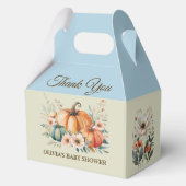 Oliviaカスタムの赤ちゃんシャワーに感謝 フェイバーボックス (正面)