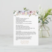 Olivia祈りの言葉カード(2) 招待状 (スタンド正面)