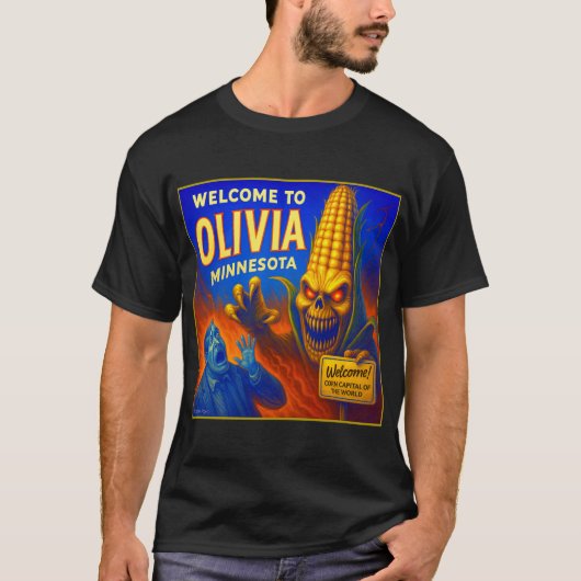 OLIVIA, MINNESOTA T-SHIRT. Tシャツ (正面)