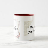 Olivia name Mug – Custom Coffee Cup with An ツートーンマグカップ (中央)
