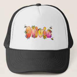 Olivia - personalised hats for her キャップ