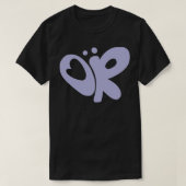 olivia rodrigo purple butterfly logo Sticker  Tシャツ (デザイン正面)