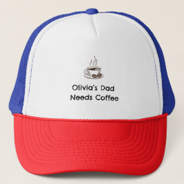 Olivia's Dad | Custom Name Parent Gift キャップ