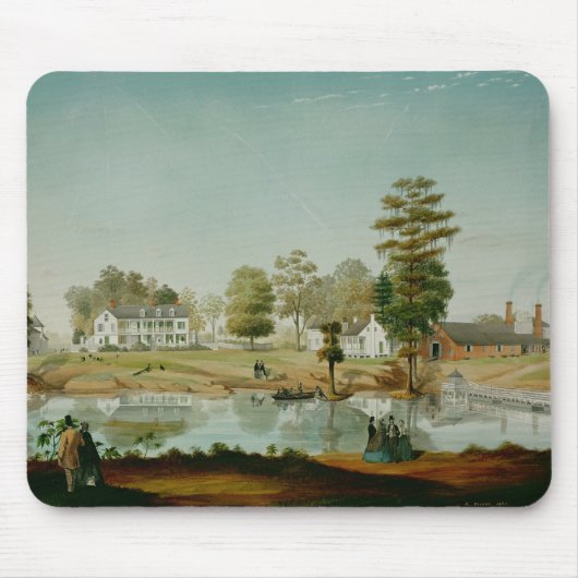 Olivierのプランテーション1861年 マウスパッド (正面)