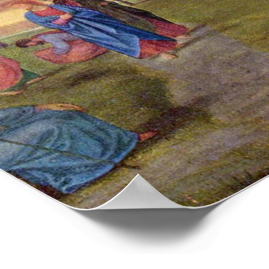 Olivier Ferdinand – イエスとその弟子 ポスター (角)