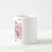 OllieおよびLennonのコーヒー・マグ コーヒーマグカップ (中央)