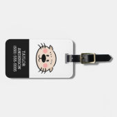 Ollieのバックパックまたは楽器ID ラゲッジタグ (正面横)