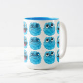 Ollieの多くの気分 ツートーンマグカップ (正面右)