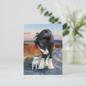 「Ollie & Blackbird」ポストカード ポストカード (スタンド正面)