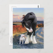 「Ollie & Blackbird」ポストカード ポストカード (正面/裏面)