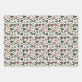 Ollie the sweet mini Schnauzer wrapping paper ラッピングペーパーシート (正面3)