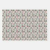 Ollie the sweet mini Schnauzer wrapping paper ラッピングペーパーシート (正面2)