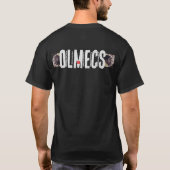 OLMECS. Tシャツ (裏面)