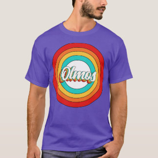 Olmos名シャツヴィンテージOlmos Circle Tシャツ
