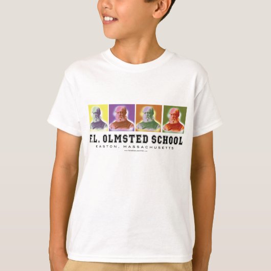 olmsted学校 tシャツ (正面)