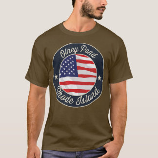 Olney Pond - Patriotic Rhode Island Souvenir T-Shi Tシャツ
