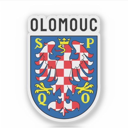 Olomouc coat of arms, Czech Republic シール (正面)