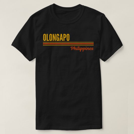 Olongapo Philippines  Tシャツ (デザイン正面)