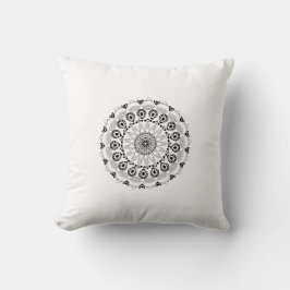 olor Burst Mandala Decorative Cushion クッション