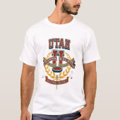 Ols scholl University of Utah  Tシャツ (正面)