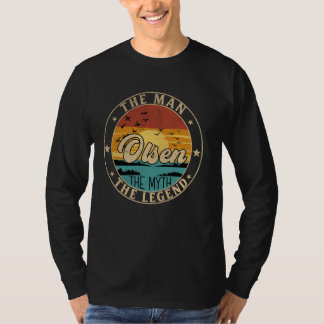 OLSEN 伝説の男 神話の英雄 名前 Tシャツ