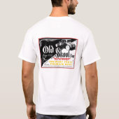 ol'skoolビール32 Tシャツ (裏面)