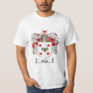 Olsonの家紋- Olsonの紋章付き外衣 Tシャツ