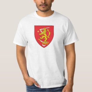 oltenia歴史的ルーマニアの紋章シボロン記号l tシャツ
