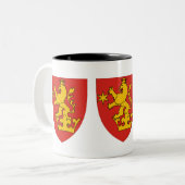 Oltenia Coat of Arms ツートーンマグカップ (正面左)