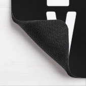 Oltimer 2cv Ente Love Typografie マウスパッド (コーナー)