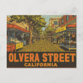 Olvera Street California ポストカード (正面)