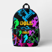 OLYMPIC HOCKEY PRINTED BACKPACK プリントバックパック (正面)