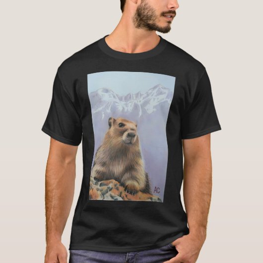 Olympic Marmot Tシャツ (正面)