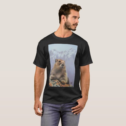 Olympic Marmot Tシャツ (正面フル)