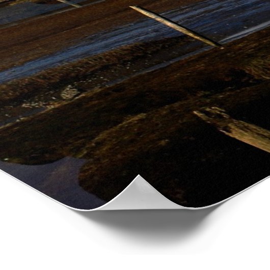 OLYMPIC MTS AND HOOD CANAL ポスター (角)