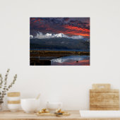 OLYMPIC MTS AND HOOD CANAL ポスター (キッチン)