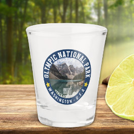 Olympic Naional Park Photo Forest Landscape ショットグラス