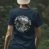 Olympic Naional Park Photo Forest Landscape トライブレンドＴシャツ
