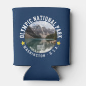 Olympic Naional Park Photo Forest Landscape 缶クーラー (裏面)