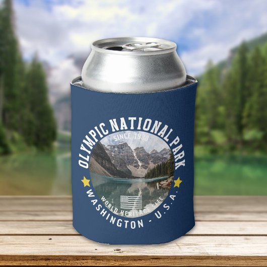 Olympic Naional Park Photo Forest Landscape 缶クーラー