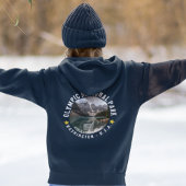 Olympic Naional Park Photo Lake Landscape パーカ