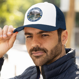 Olympic Naional Park Photo Mountain Landscape キャップ