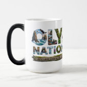 Olympic National Park Ecosystem Diversity モーフィングマグカップ (左)